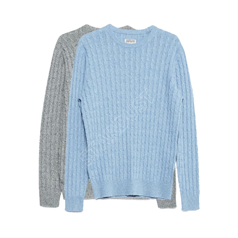 Повседневный мужской пуловер Merino из 100% австралийской натуральной шерсти мериноса, вязаный свободный классический свитер-джемпер с круглым вырезом горловины