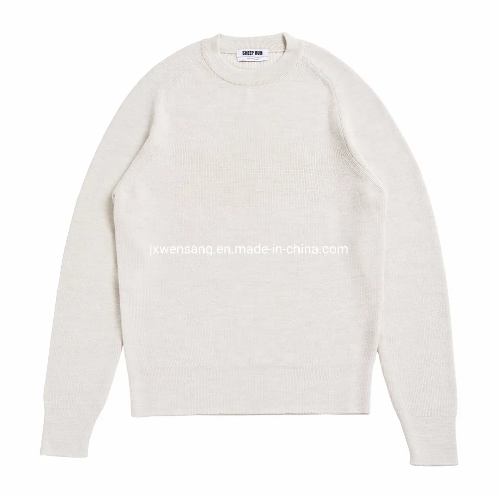 Merino Clothing Nz Женский пуловер из 100% натуральной шерсти мериноса с круглым вырезом горловины, джемпер