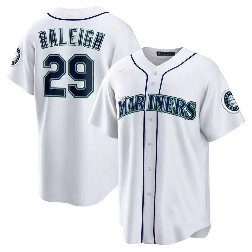 Бейсбольная майка Raleigh 29 от Mariners Jerseys оптом по дропшиппингу