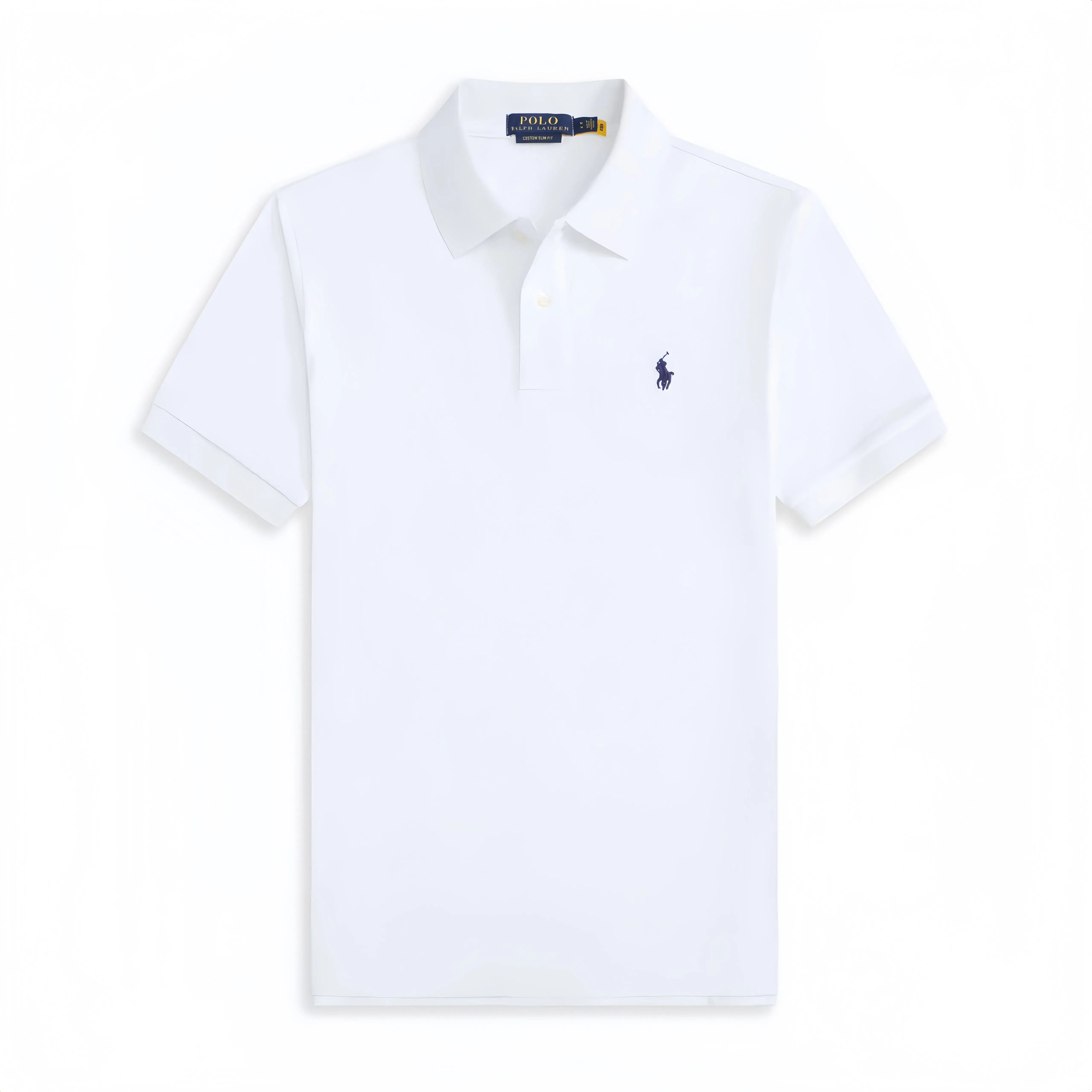 Дизайнерские хлопковые мужские поло Little Horse&prime;s с вышивкой логотипа Golf Polo Shirt