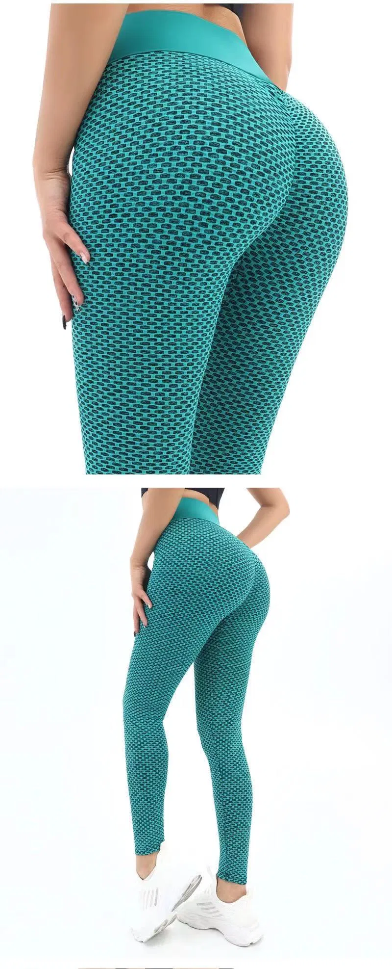 OEM Tummy Control Slimming Booty Leggings Тренировочные штаны для йоги, леггинсы для йоги, трикотажная одежда, спортивная одежда