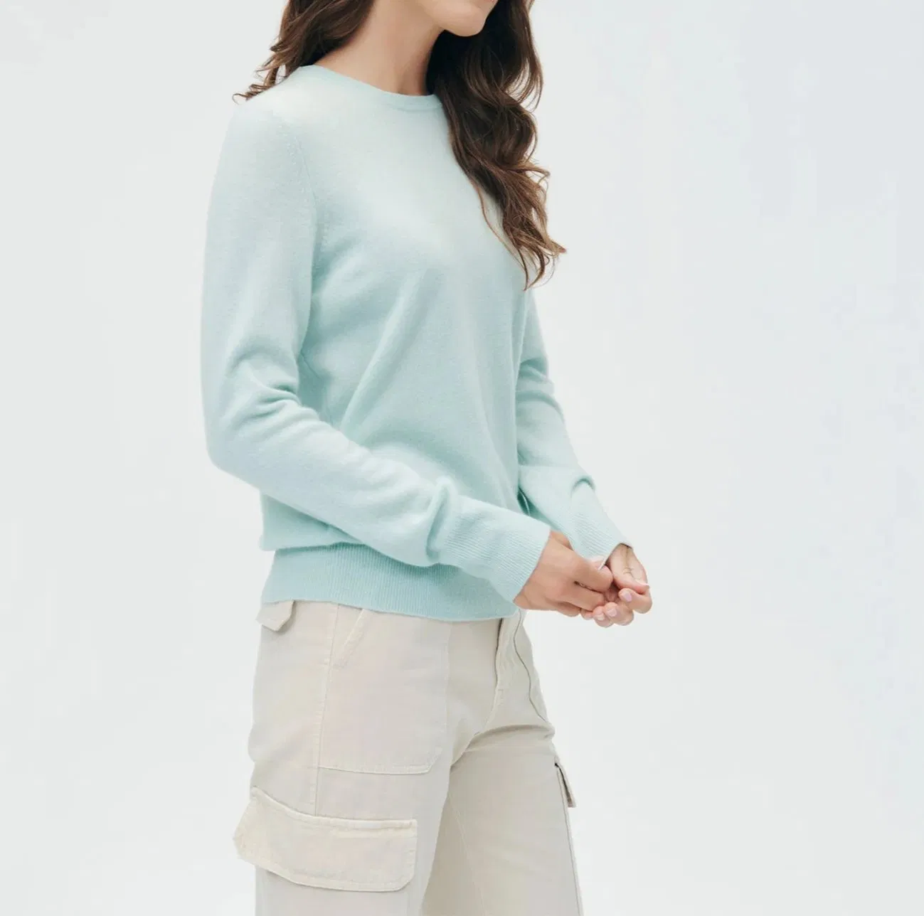 Поступила новая коллекция 100% Чистого кашемирового пуловера, свитера-джемпера