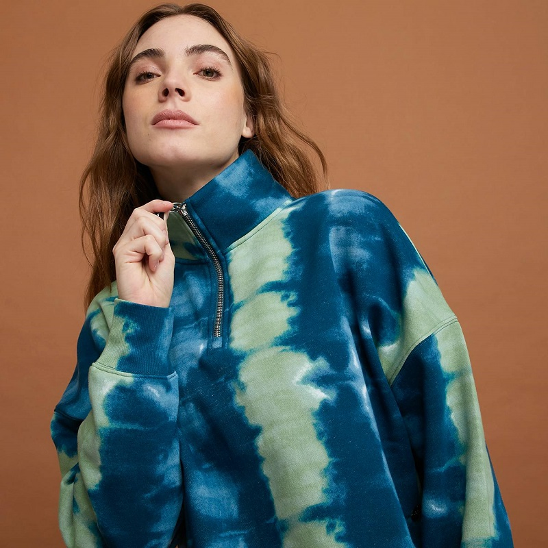 Женские пуловеры Tie Dye Sweatshirts Top