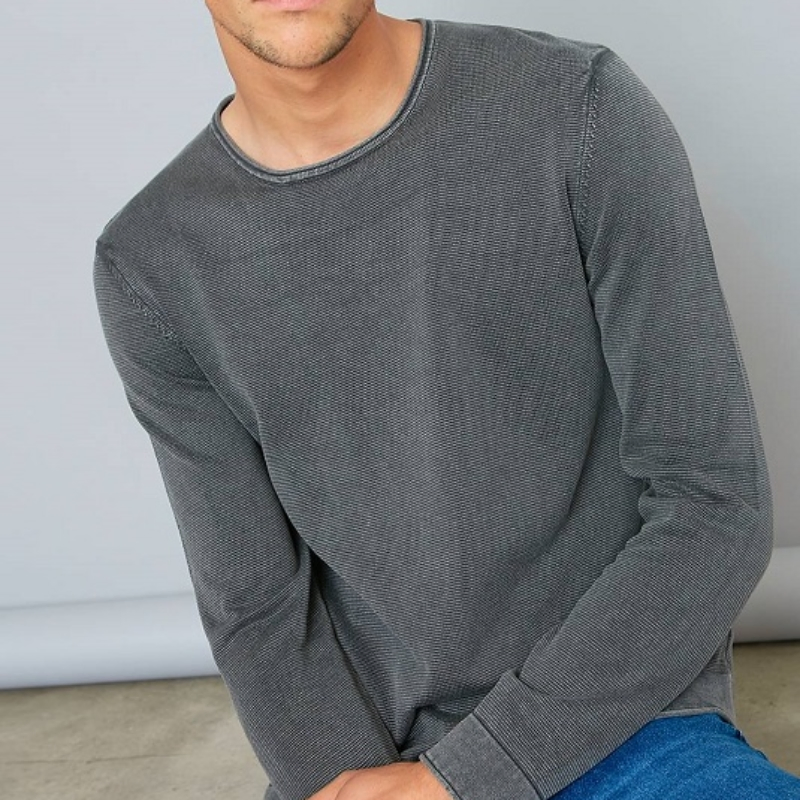 Мужские пуловеры prime Garment Dye Vintage Sweatshirts Top