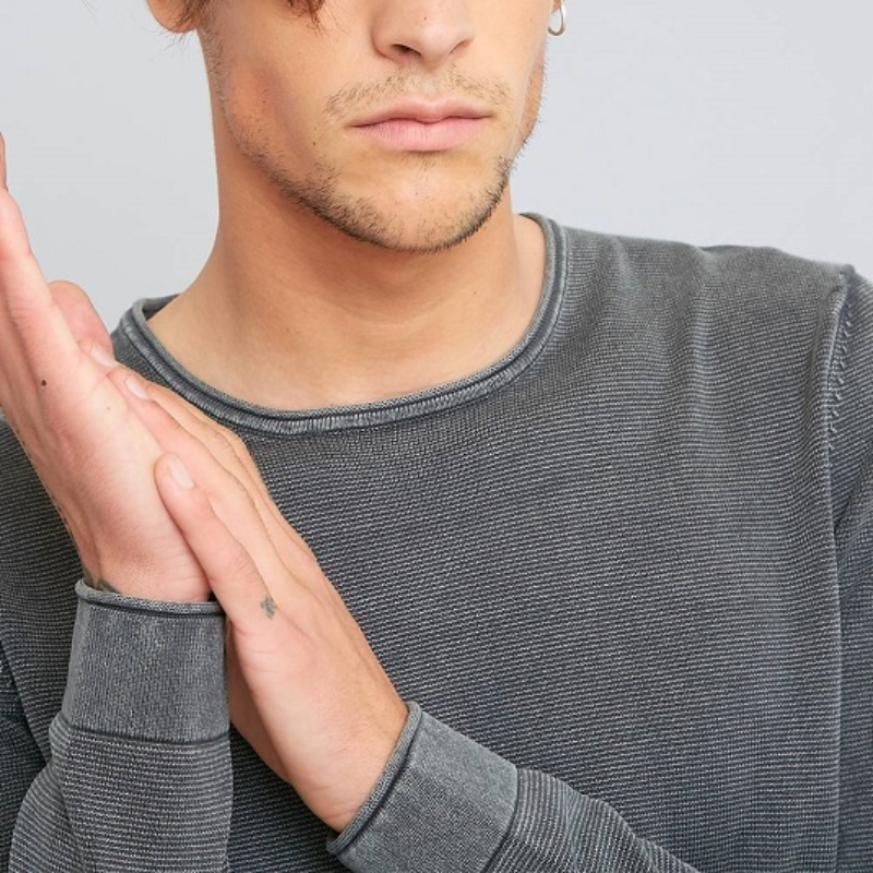 Мужские пуловеры prime Garment Dye Vintage Sweatshirts Top