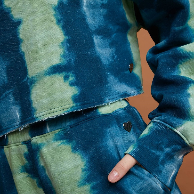 Женские пуловеры Tie Dye Sweatshirts Top