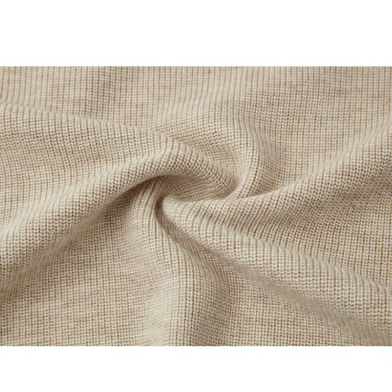 Кардиган базового цвета 1/2, вязаный мужской кардиган с круглым вырезом, свободный джемпер