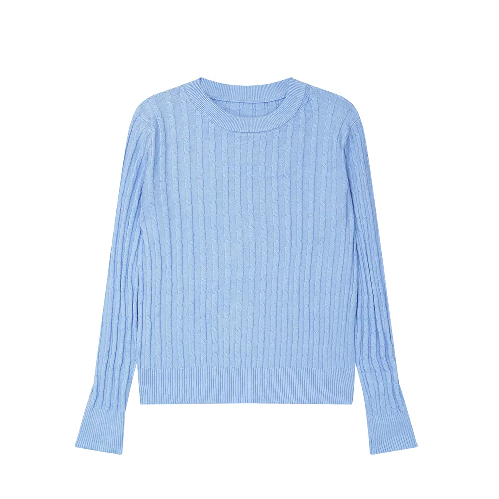 Женский свитер с круглым вырезом и длинным рукавом Pull Over Women&prime