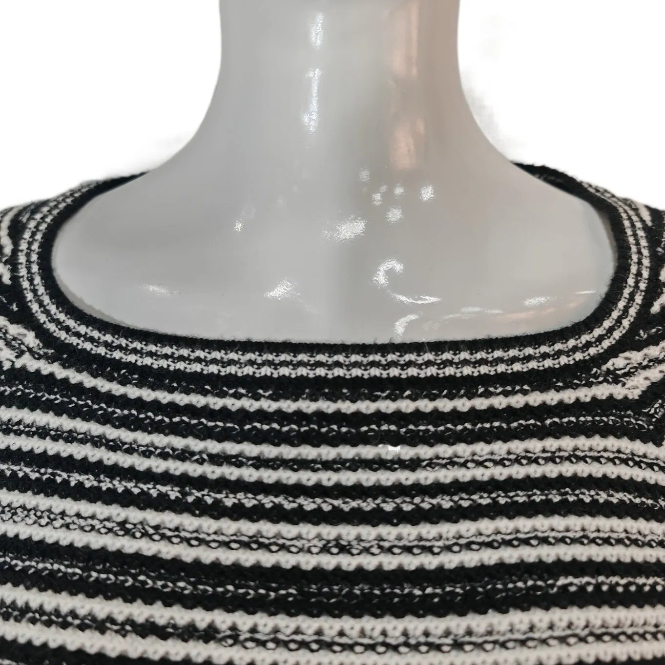 Женская повседневная приталенная стильная рубашка в интерьере prime, дышащий шерстяной трикотаж из полиэстера, полосатый топ с круглым вырезом, свободный свитер