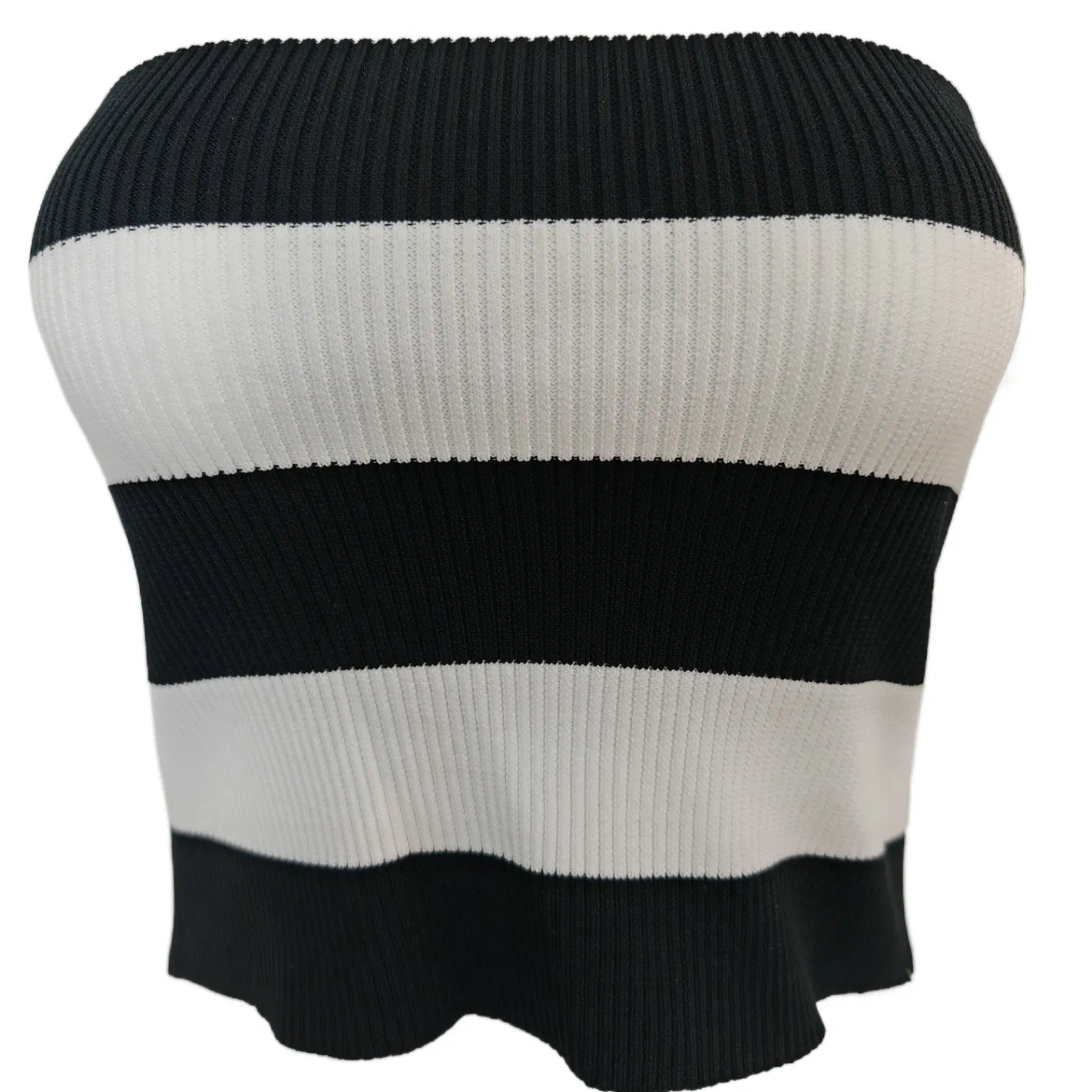 Новый женский винтажный топ на бретелях, тонкий короткий повседневный жилет в полоску с цветными блоками, укороченный вязаный свитер с круглым вырезом, жилет