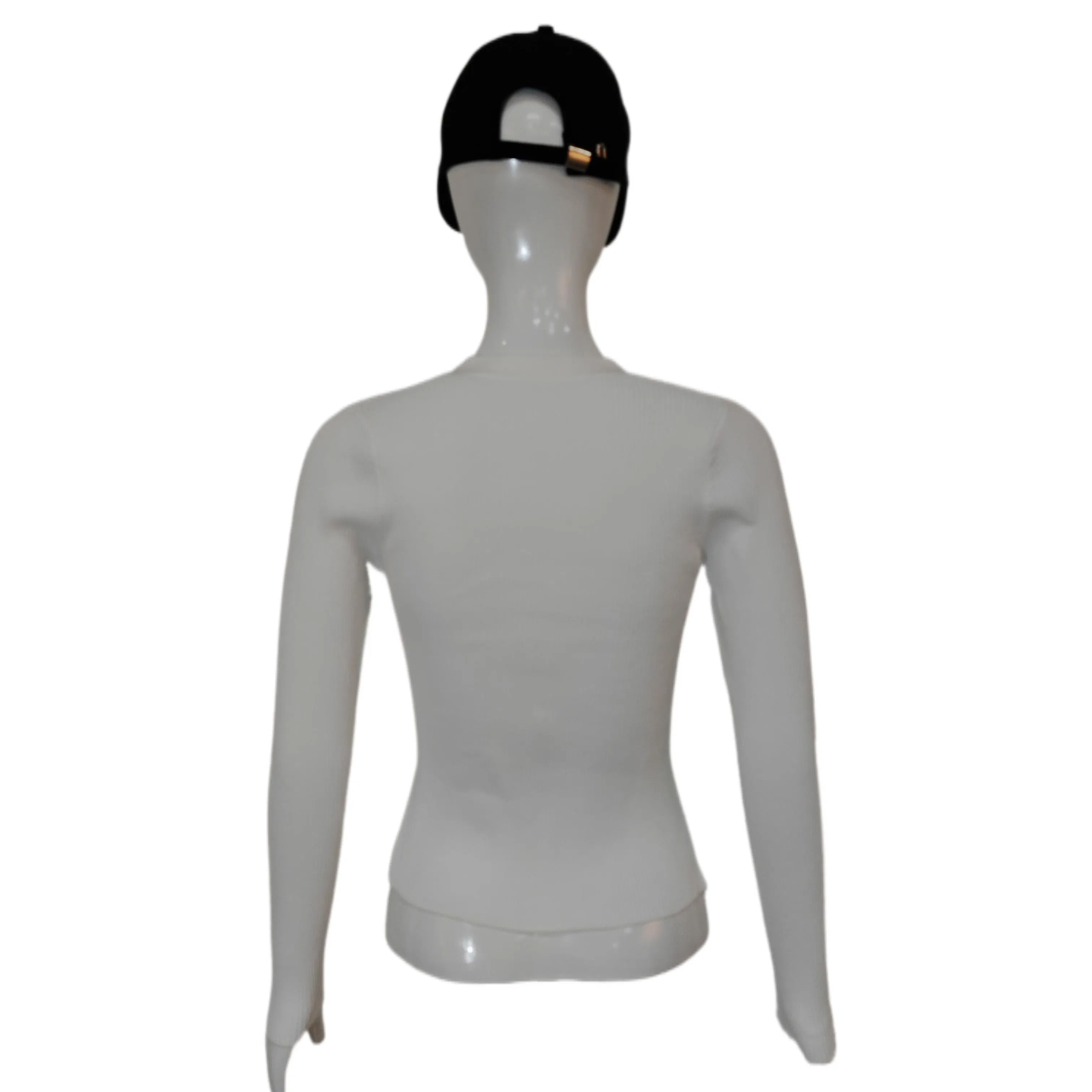 Женский повседневный свитер с V-образным вырезом, топ с индивидуальным дизайном логотипа, дышащий вязаный свитер с длинными рукавами