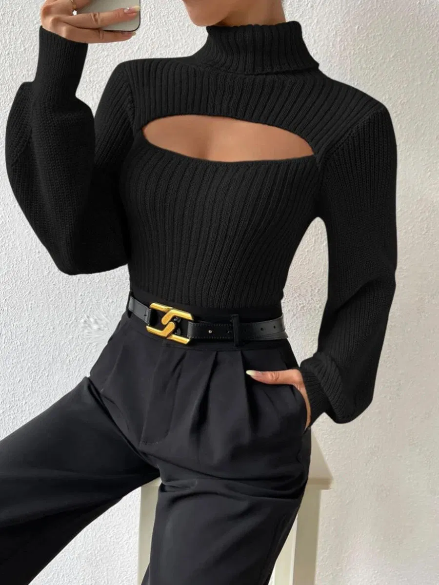 Сексуальный свитер Spice Sweater Sense, водолазка с высоким воротом, женский свитер prime, зимний пуловер