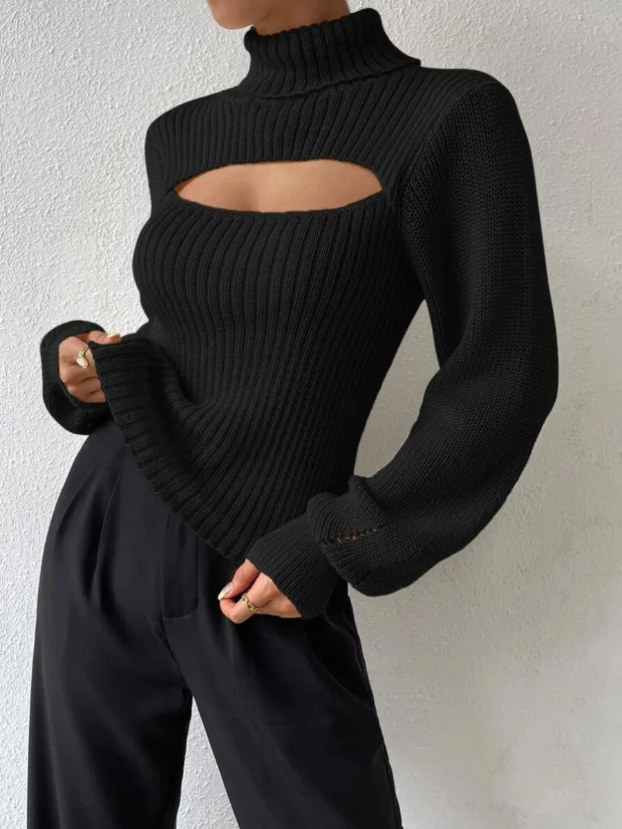 Сексуальный свитер Spice Sweater Sense, водолазка с высоким воротом, женский свитер prime, зимний пуловер