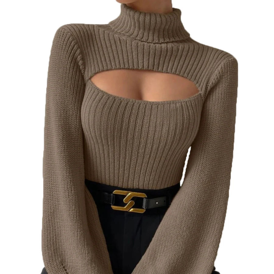 Сексуальный свитер Spice Sweater Sense, водолазка с высоким воротом, женский свитер prime, зимний пуловер