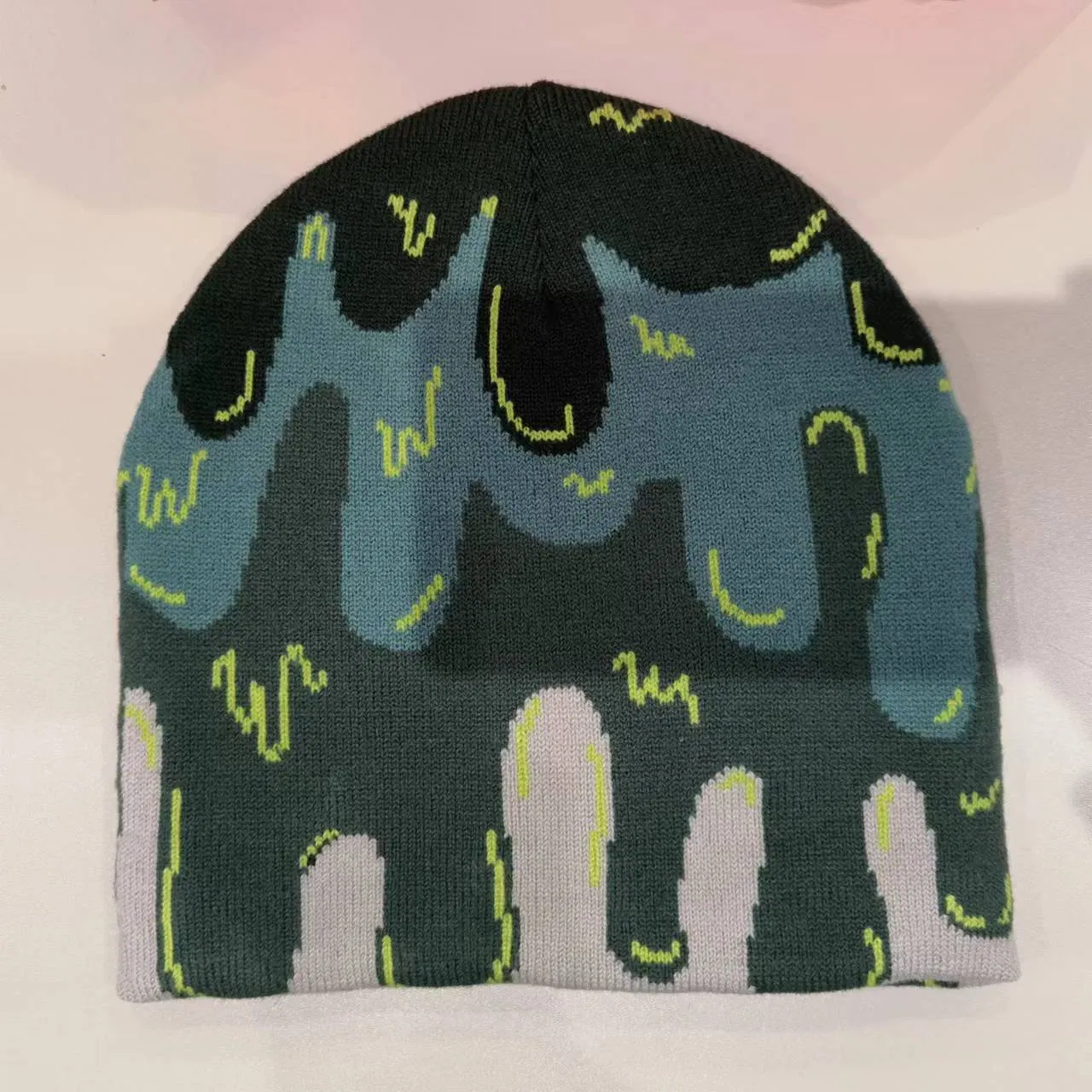 Детская шапочка-бини с помпоном, зимняя шапка-балаклава