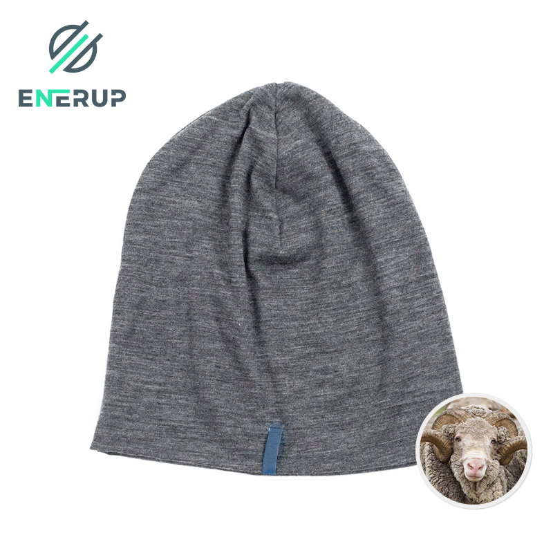 Женская длинная зимняя шапка Enerup Custom из 100% шерсти мериноса