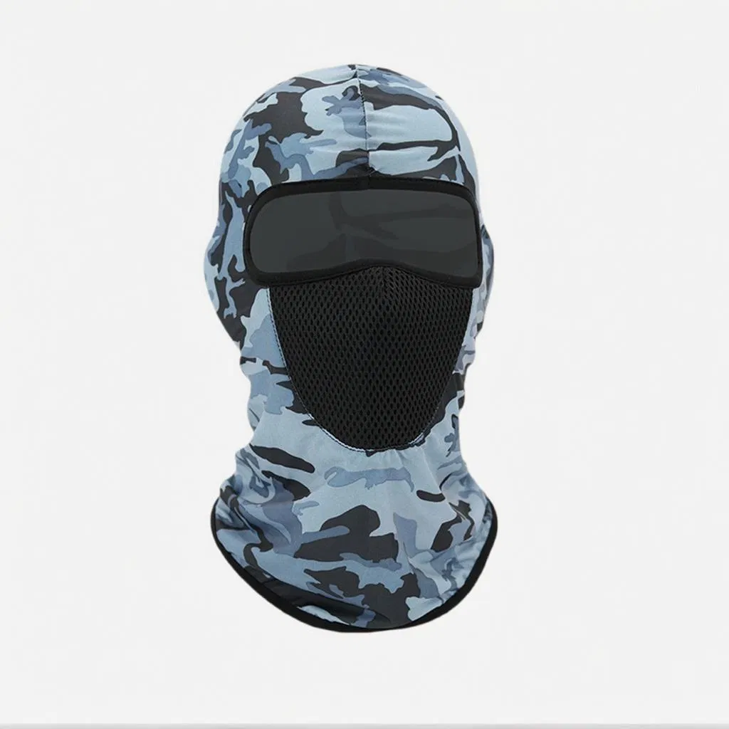 Балаклава Черная Лыжная маска Красочные неоновые камуфляжные лыжные маски для мужчин