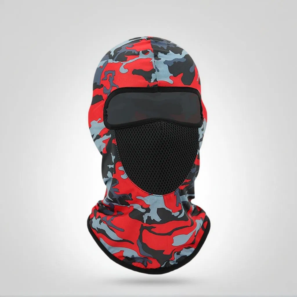 Балаклава Черная Лыжная маска Красочные неоновые камуфляжные лыжные маски для мужчин