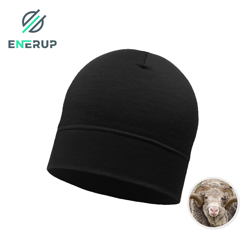 Женская длинная зимняя шапка Enerup Custom из 100% шерсти мериноса