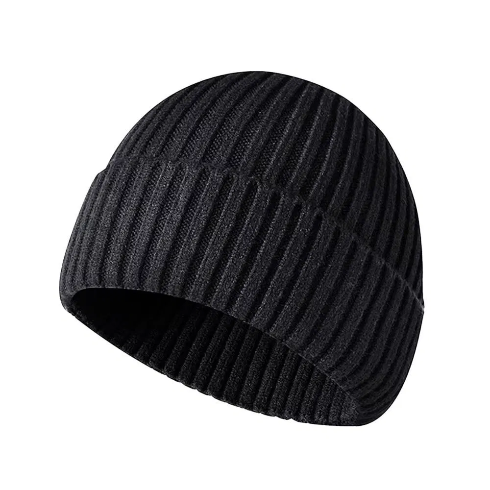 Зимняя теплая и ветрозащитная вязаная шапка, модная и универсальная, настраиваемая на заказ