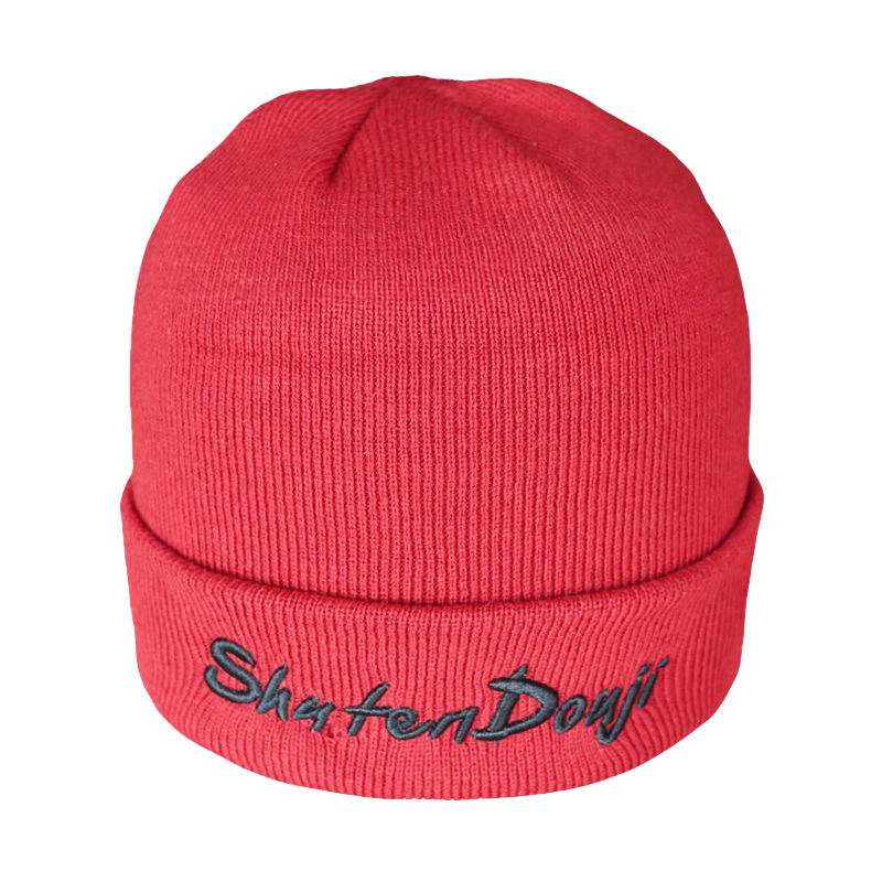 Индивидуальная спортивная вязаная шапка с логотипом Skull Cap Зимняя шапка на заказ Beanie
