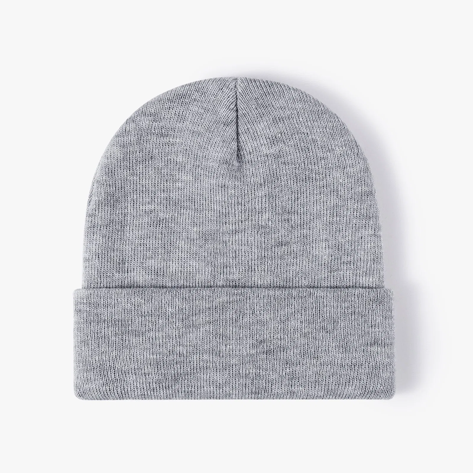 Оптовая продажа роскошных теплых жаккардовых зимних вязаных шапок Beanie с вышивкой на заказ от дизайнера